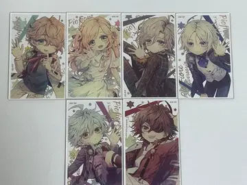 피오피 5주년 아크릴 카드 난바 컴플리트 세트