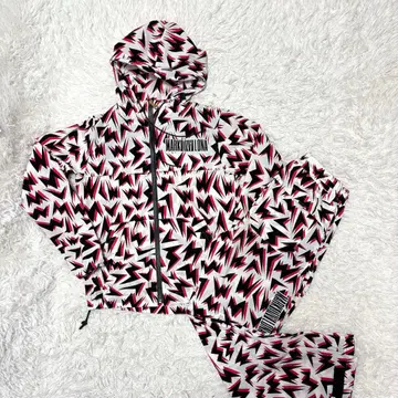 신상 마크앤로나 셋업 우비 올 패턴 방수 지퍼