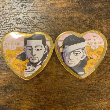 골든 카무이 오가타 햐쿠노스케 아이데스 캔뱃지 골든 카무이전