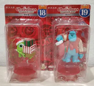 디즈니 크리스마스 오너먼트 2025 마이크와 설리 박스 있음