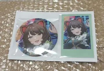 이누이 토코 생일 굿즈 캔뱃지 폴라로이드풍 카드