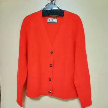 ROPE' mademoiselle 로페마드모아젤 니트 가디건 빨간색