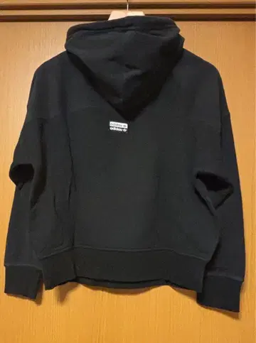 adidas 블랙 후드 부착 후드티 택 포함