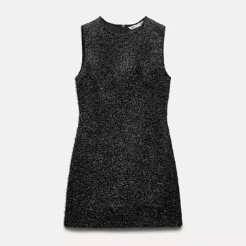 ZARA 숏 샤이니 원피스