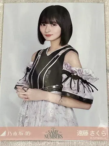 노기자카46 엔도 사쿠라 브로마이드 samenumbers 츄
