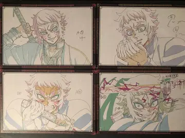 귀멸의 칼날 ufotableDINING 다이닝 오스소와케 엽서 카이가쿠