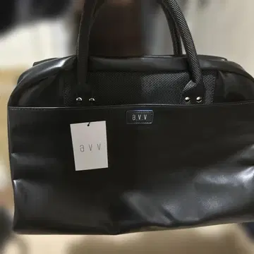 a.v.v 블랙 보스턴 백