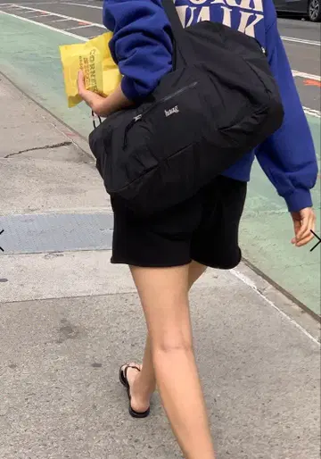 [ 새상품 ] 한국 브랜드 haag(헤이그) 더플백 BLACK 블랙