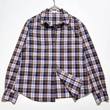 MACKINTOSH PHILOSOPHY 체크 무늬 긴팔 셔츠 36