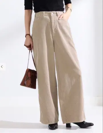 코듀로이 팬츠 베이지