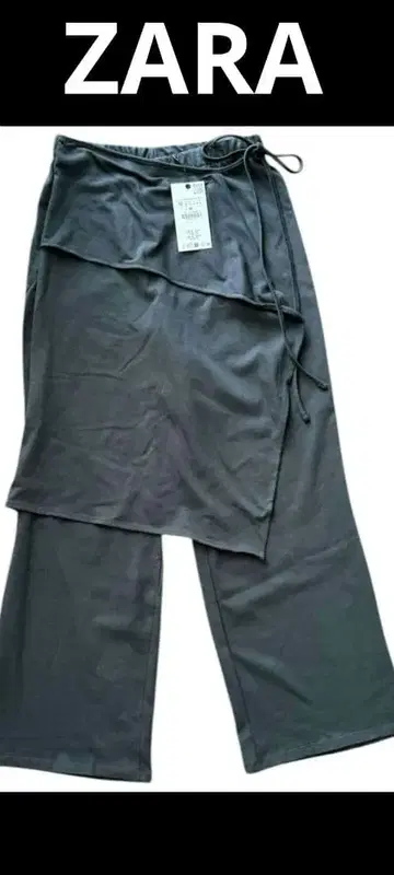 ZARA 랩스커트 레이어드 팬츠