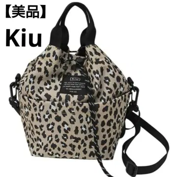 [ 새상품급 ] 키우 Kiu 레오파드 무늬 레오파드 숄더백 2WAY