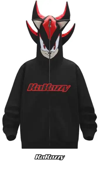 KAKAZZY 풀 집업 후드티 L