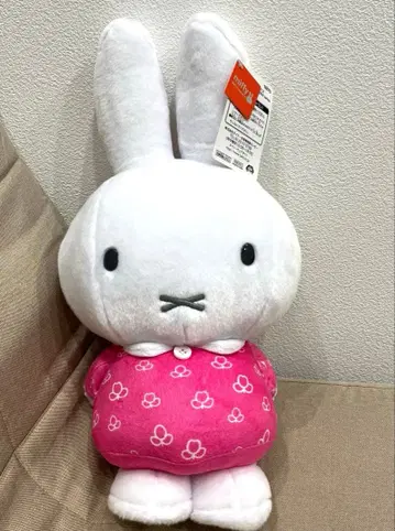 미피 봉제 인형 꽃무늬 BIG 봉제 인형