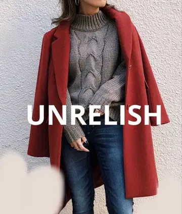 [ UNRELISH ] 체스터 코트 브라운 M