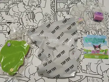 TOPTOY 산리오 피규어 캠핑 프렌즈 쿠로미