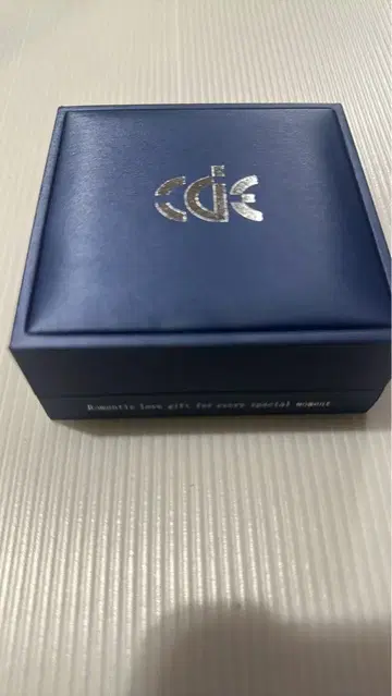 하트형 오로라 컬러 실버 목걸이