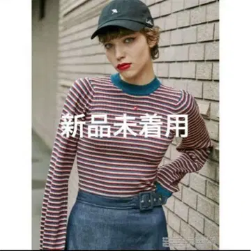 jouetie 아놀드 파머 콜라보 리브 니트