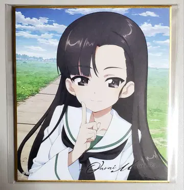 걸즈 앤 판처 걸판 극장판 미니 색지 니시누노다이