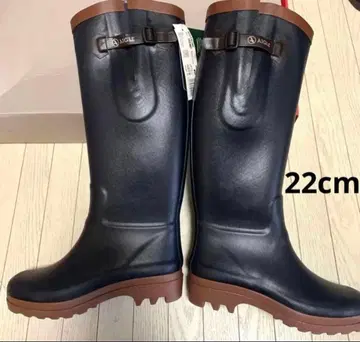미사용 새상품 AIGLE 에이글 레인부츠 장화 러버부츠 22cm
