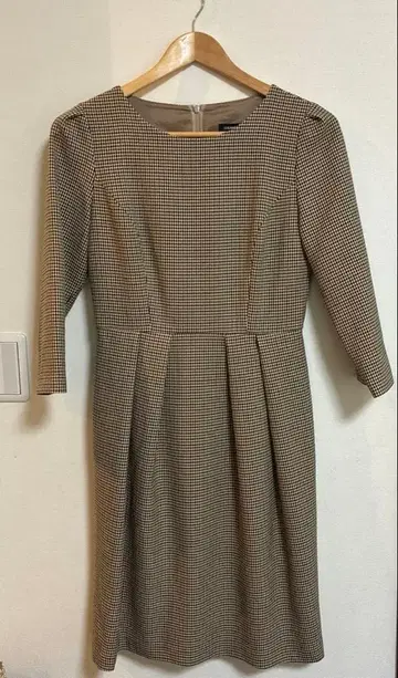 스트로베리 필드 체크 무늬 원피스