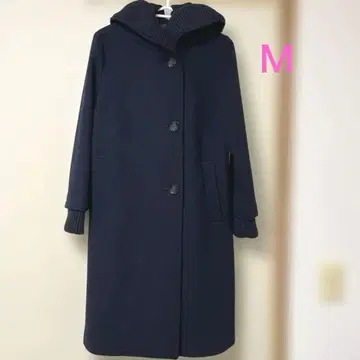 [ 새상품급 ] soeur7 YAMADAYA 후드 부착 롱 코트