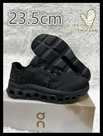 On 클라우드몬스터 블랙 스니커즈 23.5cm