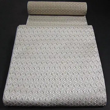 새상품 니시진 비단 나고야 오비(약 24cm) 키리코 문양 [재단 포함]
