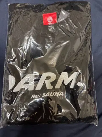 DARMA. Re:SAUNA T셔츠 블랙