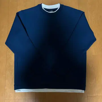 GLOBAL WORK Light Cushion 트레이닝복 L 네이비