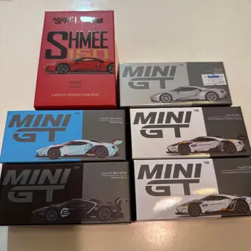 Mini GT 포드 GT 6대 세트