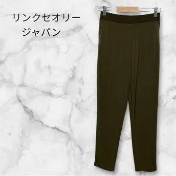 링크 띠어리 재팬 슬랙스 허리밴딩 스키니 실루엣 M 사이즈