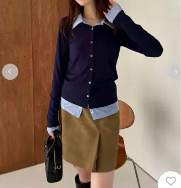 FRAYI.D 레이어드 폴로 티셔츠