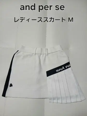 and per se 여성용 스커트 M 화이트