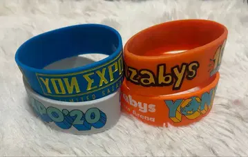 04 Limited Sazabys 러버 밴드 라바 4개 세트