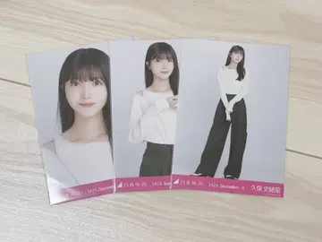 노기자카46 브로마이드 어깨 트임 상의 쿠보 시오리 컴프