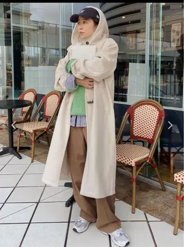 Ungrid 더플 롱 코트