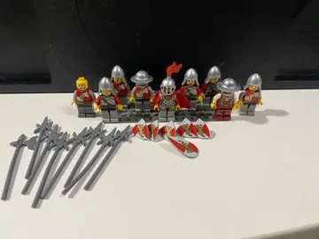 레고 LEGO 킹덤 라이온 나이트 라이온 기사 미니 피규어 9체 세트