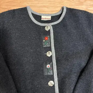 치로리안 자켓 빈티지 구제 의류 차콜