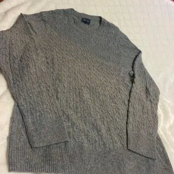 [ 새상품급 ] BEAMS 빔즈 캐시미어 100% 케이블 니트 스웨터