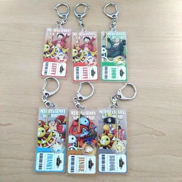 원피스 조로 홀로그램 아크릴 키링 13주년 무기와라 스토어