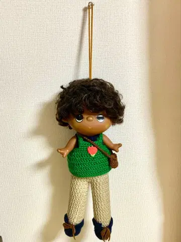 쇼와 레트로 인형 마스코트 인형