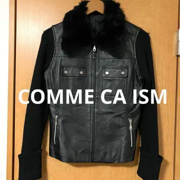 [분위기 발군] 00's COMME CA ISM 절개 가죽 자켓