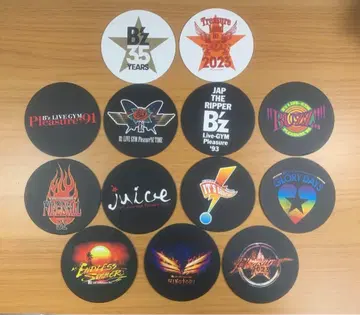 B'z Treasure Land 2023 코스터 전종 세트