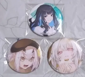 FGO 로손 글리터 캔뱃지 3종 세트