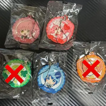 수호캐릭터! 캡슐 러버 스트랩