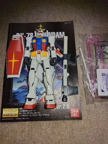 건담 프라모델 마스터 그레이드 1/100 RX-78-2 건담 ver2.0