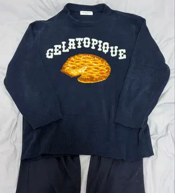 선착순 GELATO PIQUE HOMME 풀오버&로고 롱팬츠