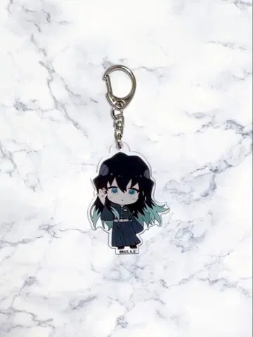 [레어] 귀멸의 칼날 토키토 무이치로 하트 업 카라비너 포함 아크릴 키링