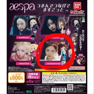 aespa 이어달리기 마스코트 닝닝 4개